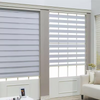 Blackout polyester zebra shades day and night zebra roller blinds smart remote electric zebra blinds
