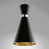 Black Vintage Retro Horn Shape LED Light pendant light Single Chandelier Creatives Hanging Lamps Nodic Light