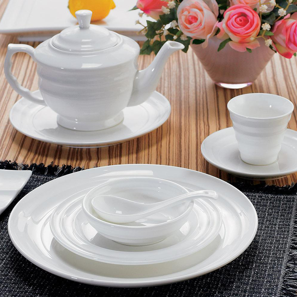 Airlines porcelain Airlines crockery tableware set new bone china airline entree plate contemporary dinnerware