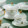 Chinese Style Fine Bone China Dinner Set Wedding Porcelain Crockery Set