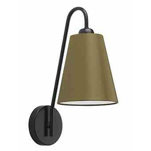 Modern Indoor Bedroom Lighting Metal Base Fabric Lamp Shade Led Reading Wall Light