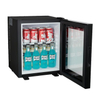 Hot sale table top mini fridge freezer for home hotel bedroom frigo refrigerator mini cooler bar glass door