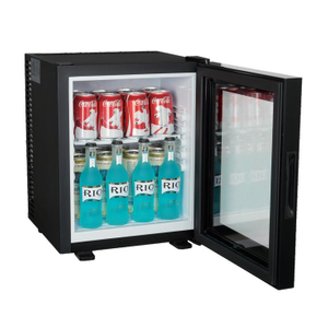 Hot sale table top mini fridge freezer for home hotel bedroom frigo refrigerator mini cooler bar glass door