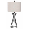 Modern nordic hotel home living room bedside bedroom bed side decorative silver metal led table lamps