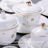 Bone china dinnerware sets Luxury dinnerware sets plates and bowls sets