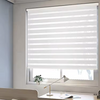 Hight quality motorized manufacturer ready made double glazed window blinds blackout office Day And Night Zebra Roller Blinds