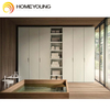 Wholesale Free Assembly Detachable Foldable Plastic Wardrobe for Home Decoration