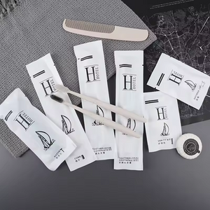 Personalized Hotel Amenity Kit Custom Logo Packaging Hospitality Supplies Hotel Amenities Toiletries Set