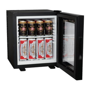 Mini Fridge Bar Glass Door Solid Door Hotel Home Office 19-20L Mini Refrigerator Wine Cold Drink Refrigerator