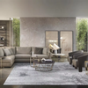 Custom Design Living Room Carpet Floor Living Room Carpet Floor Light Luxury Hotel hand tufted Leave Pattern Carpet