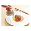 White Ceramic Plate Irregular Main Course Steak Cutlery Dishes Decoration Porcelain Dinnerware