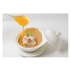 Wholesale pure white ceramic small stew cooker Chinese style kitchen supplies stew pot ceramic