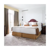 Custom Hotel Carpet Luxury Wool Bamboo Silk Viscose Carpet Wall To Wall Plain Color HandTufted Carpet