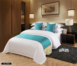 Luxury hotel quality embroidered 3 lines bedding duvet cover sheet set with different colors