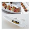 White Ceramic Plate Irregular Main Course Steak Cutlery Dishes Decoration Porcelain Dinnerware