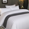 Luxury High Quality 5 Star Hotel 7 Pieces White Cotton Custom Hotel Sheet Sets Bedding