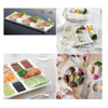 White Ceramic Plate Irregular Main Course Steak Cutlery Dishes Decoration Porcelain Dinnerware